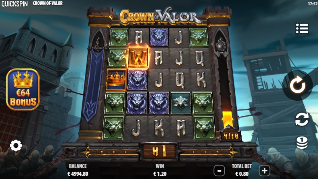 Betsson Casino Crown of Valor