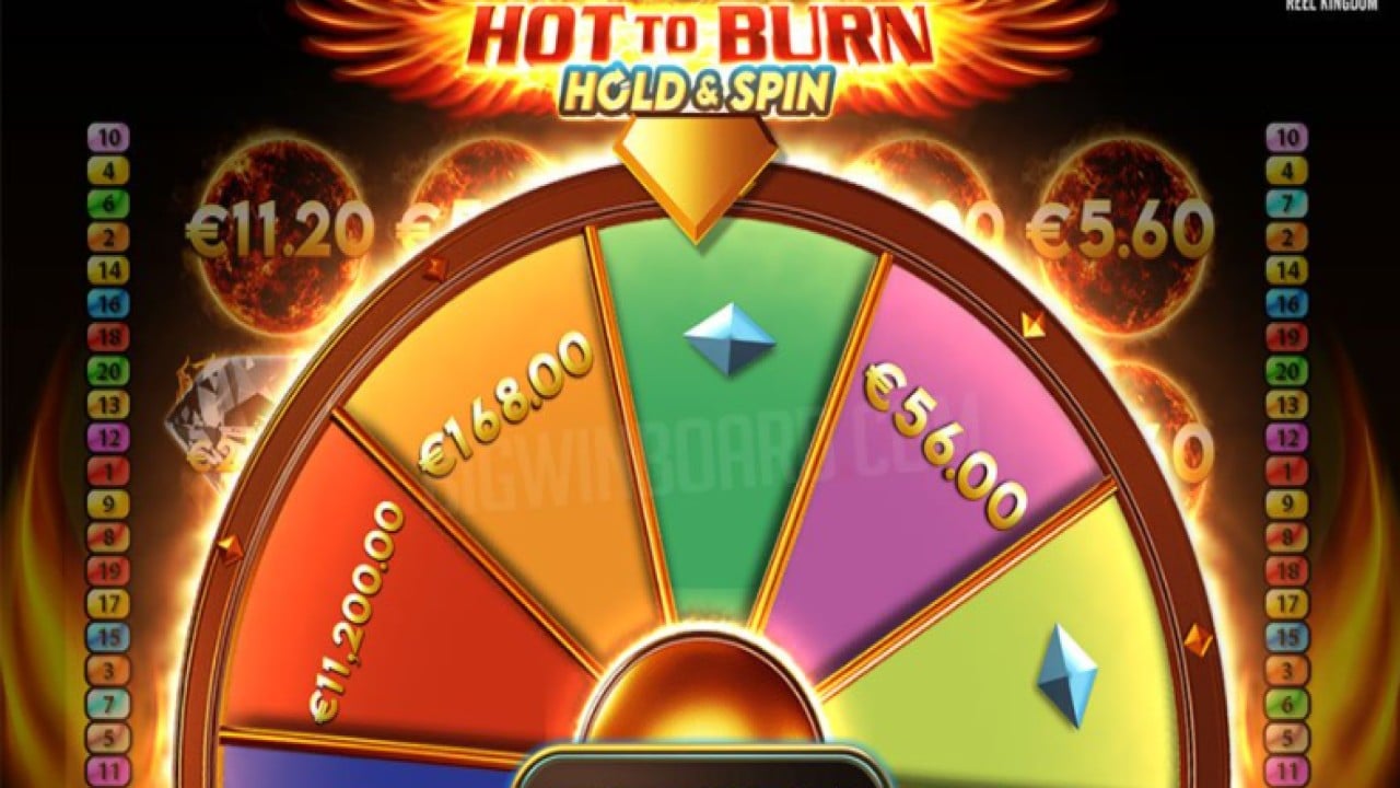 Betsson Casino Hot to Burn Hold & Spin