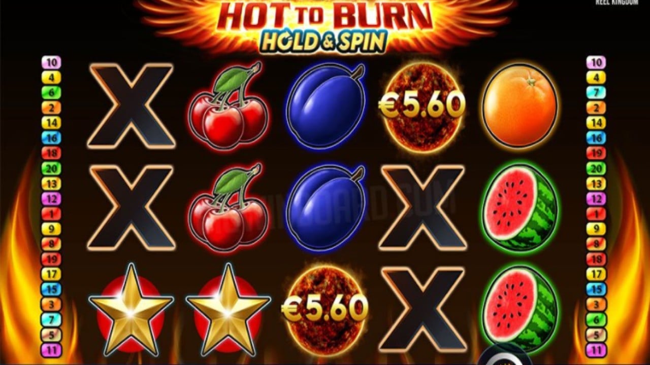 Betsson Casino Hot to Burn Hold & Spin