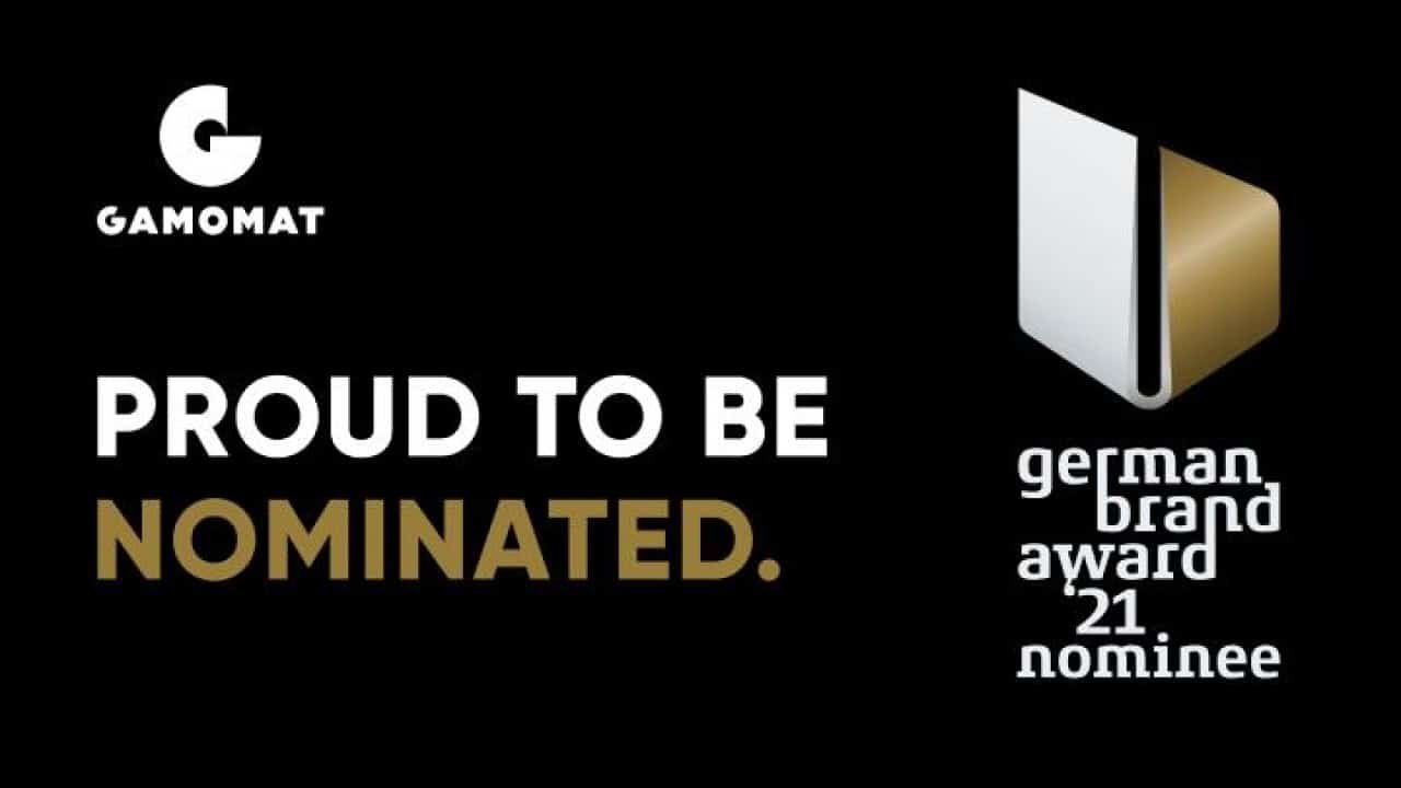 Gamomat German Brand Award 2021