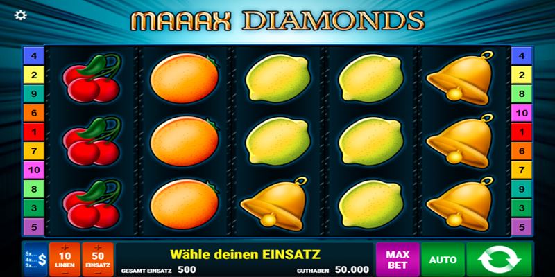 Maaax Diamonds Gamomat