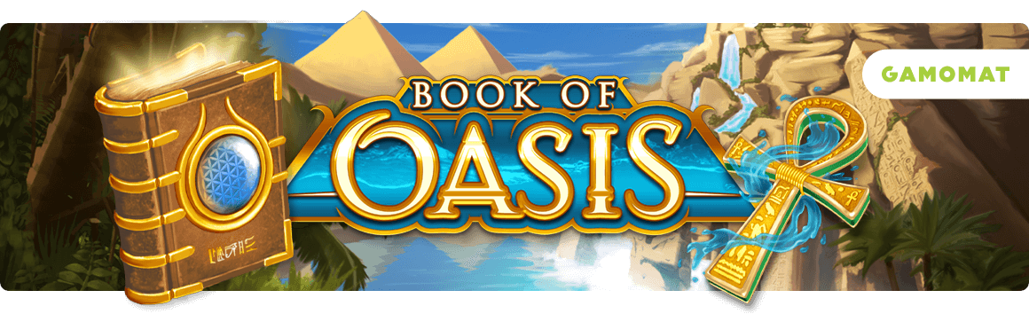 Gamomat Geheimsache Book of Oasis