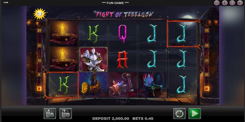 Fight of Terragon Spielautomat Merkur