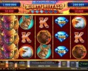 Diamond Link Mighty Buffalo Spielautomat