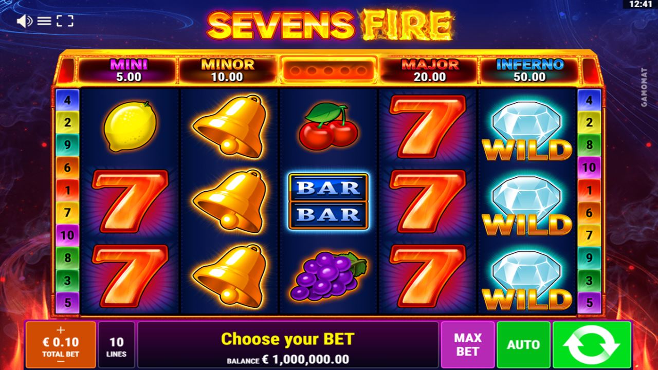 Sevens Fire Spielautomat