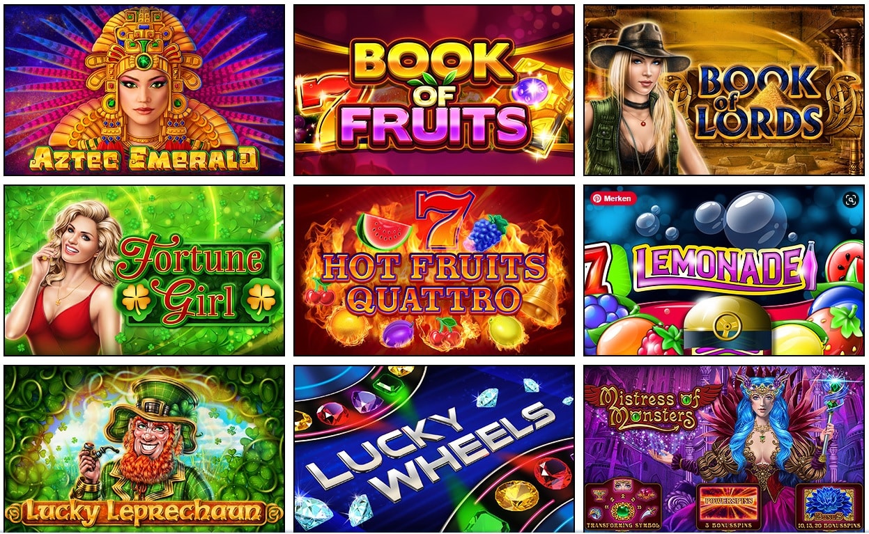 Amatic Slots sind in vielen deutschen Online Casinos vertreten.