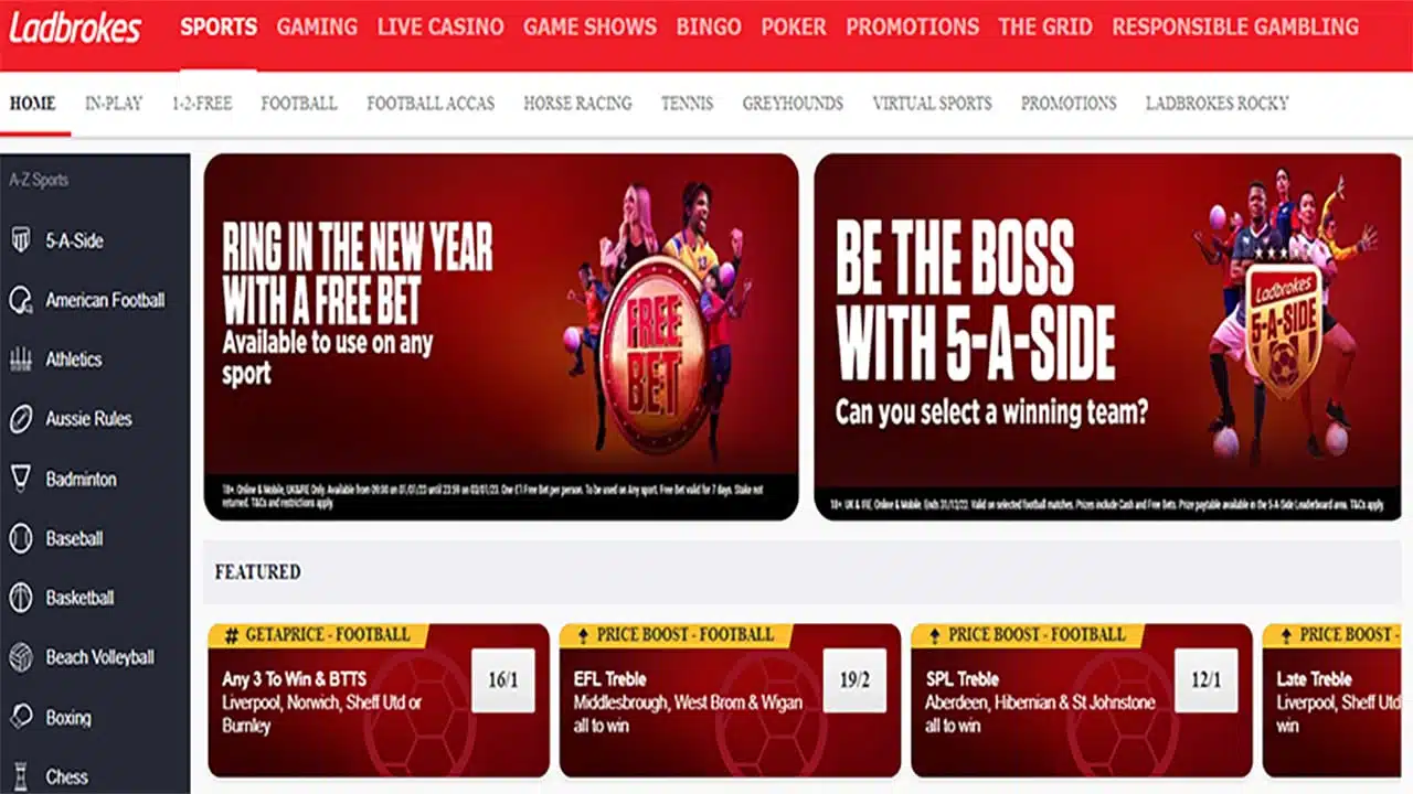 Ladbrokes Sport – Online-Wetten beim Profi!