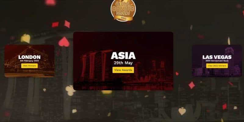 Global Gaming Awards 2023 in Asien.