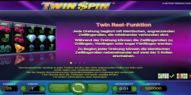 Twin Spin Spielautomat