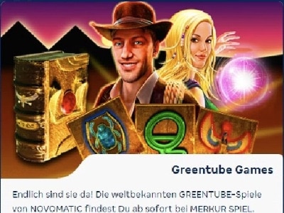 Greentube erweitert das Spielangebot im Merkur Spiel Casino 