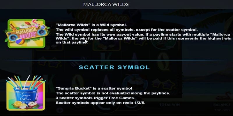Mallorca Wilds Spezial Features