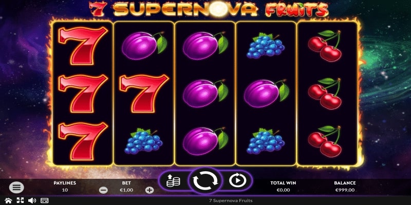 Aufmachung von 7 Supernova Fruits