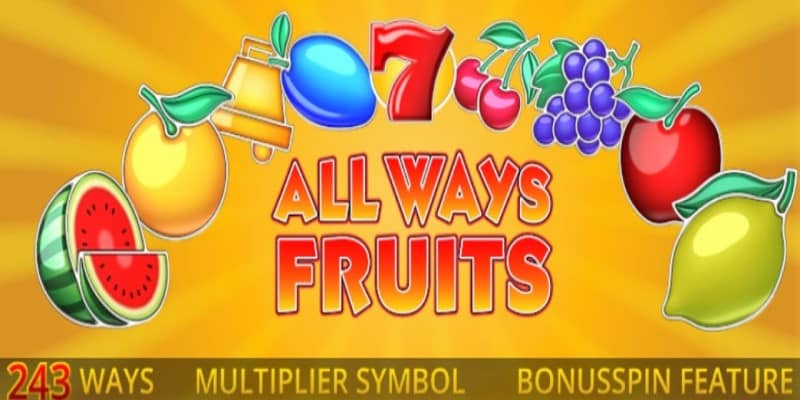 All Ways Fruits Spielautomat 