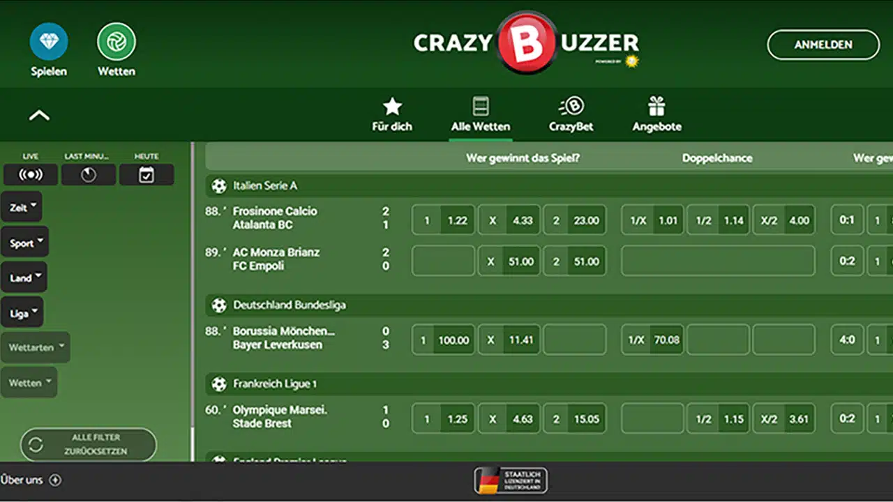 crazybuzzer sportwetten