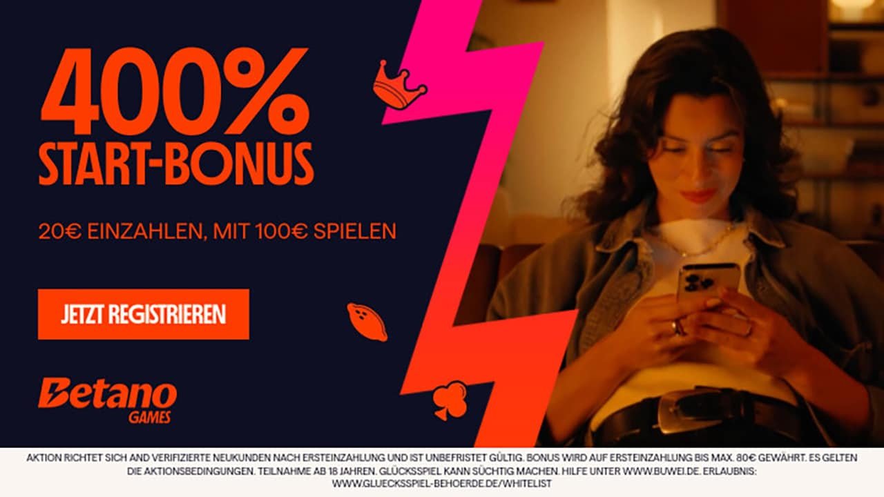 mit Betano Casino Bonus spielen