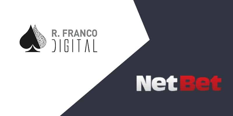 NetBet Casino präsentiert R. Franco Digital als neuesten Spieleprovider