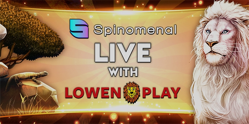 Spinomenal geht mit Löwen Play Online Casino live