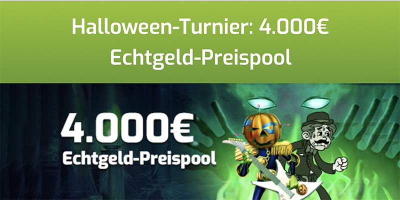 Lapalingo Halloween Turnier mit 4.000 € Preispool