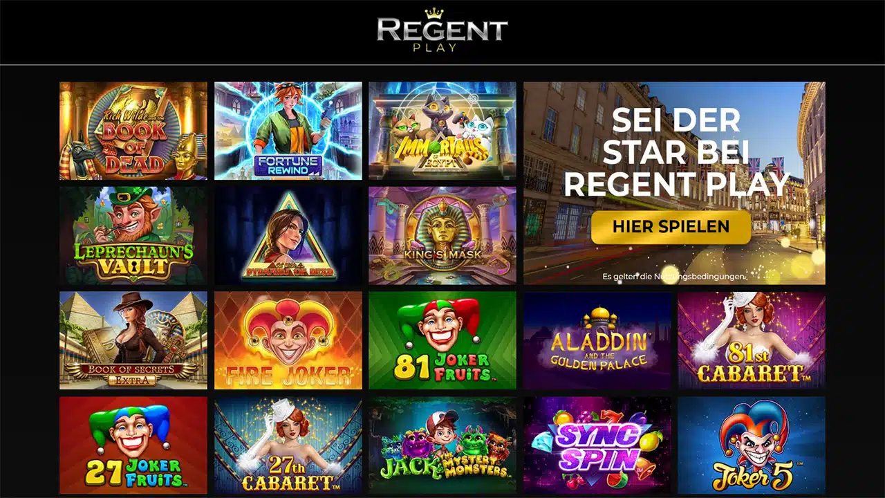 regent play erfahrungen