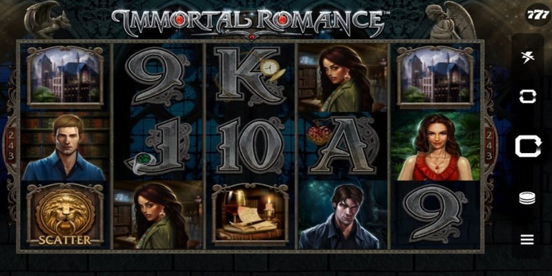 Übersicht Immortal Romance Spielautomat