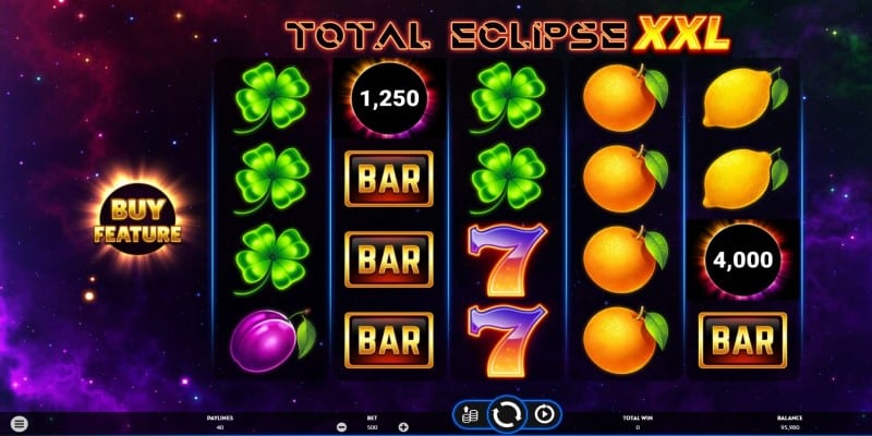 Übersicht Total Eclipse XXL Spielautomat