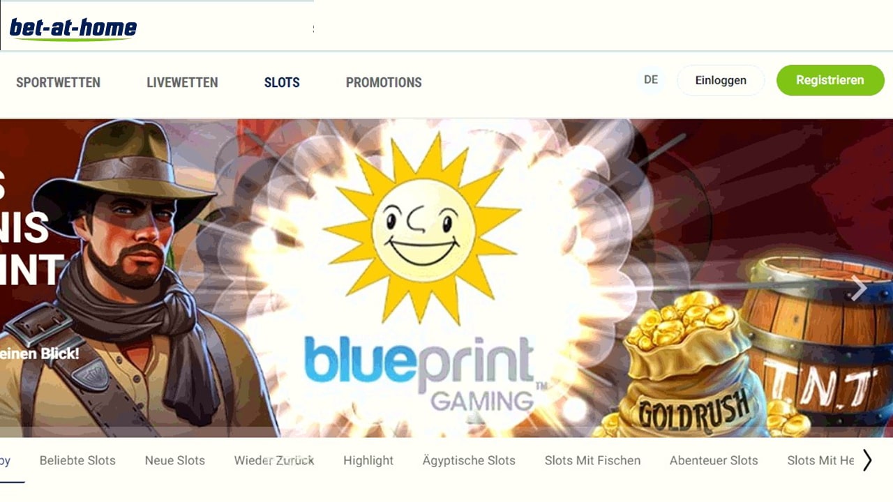 bet-at-home mit Blueprint Gaming Slots bet at home blueprint gaming slots