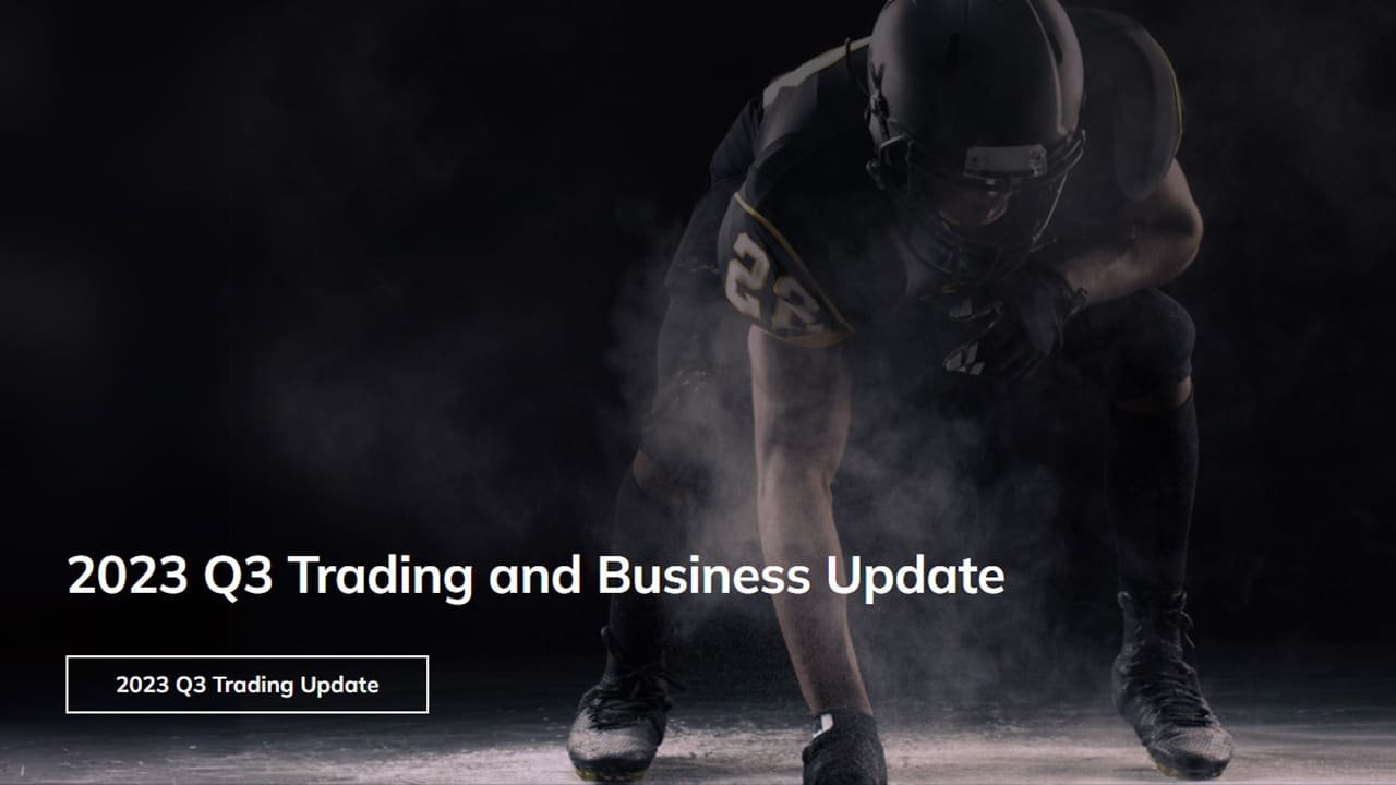 entain 3 quartal 2023 umsatz