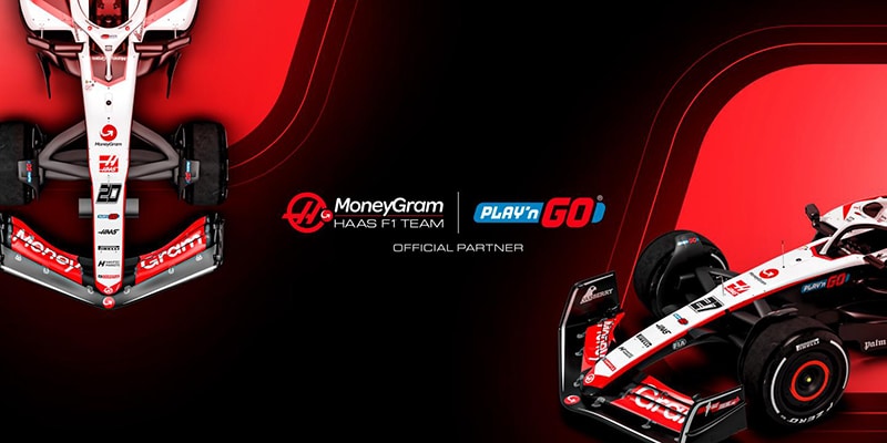 MoneyGram Haas F1 Team und Play'n GO geben neue mehrjährige Partnerschaft bekannt