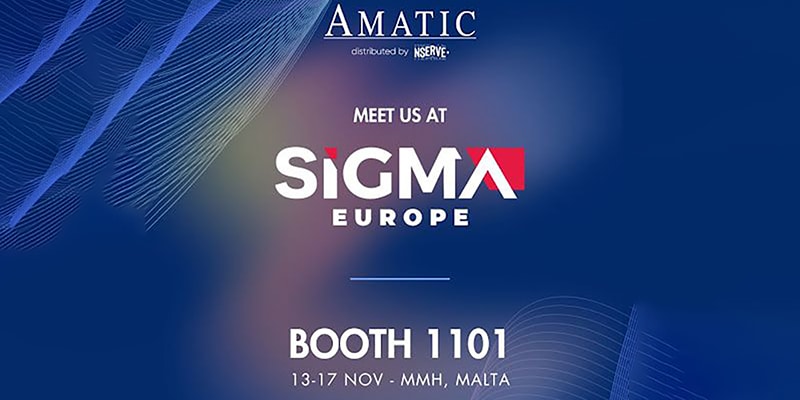 SiGMA Europe 2023 – Amatic Industries ist dabei