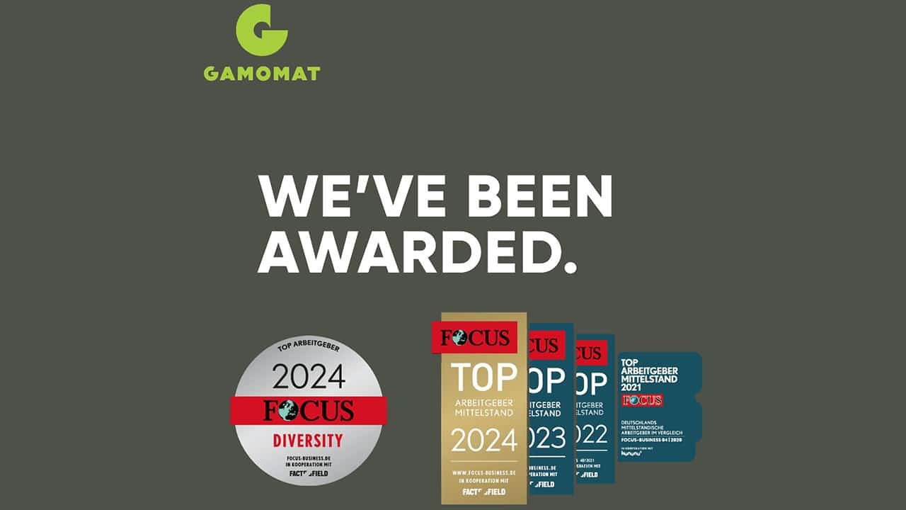 gamomat top arbeitgeber mittelstand 2024