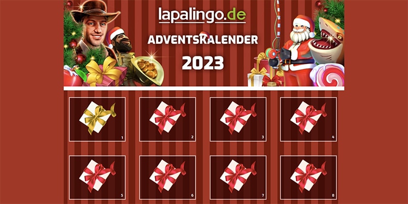 Lapalingo Adventskalender 2023 – Türchen öffnen und gewinnen!