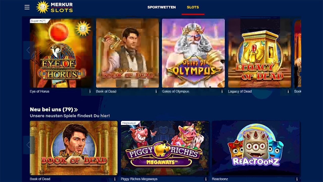 Merkur Spiel Online Casino mit Play´n GO Slots