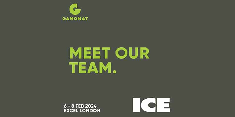 GAMOMAT Distribution GmbH zu Gast auf der ICE365 in London 2024