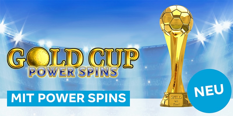 Merkur Soccer Days 2024 mit neuen Spielautomaten Gold Cup Power Spins und Gold Cup Free Spin