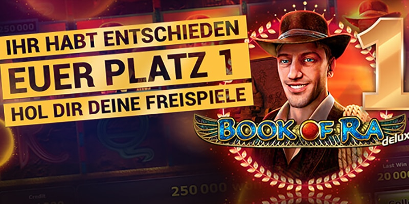 Deutschland: Novoline Casino Spiel des Jahres 2023 – Book of Ra Deluxe!