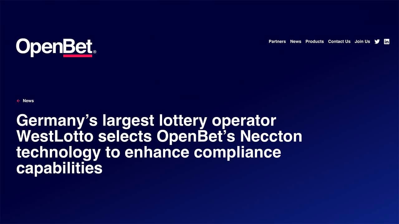 openbet neccton westlotto