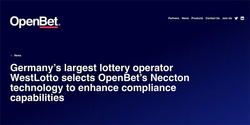 WestLotto und Neccton werden Partner