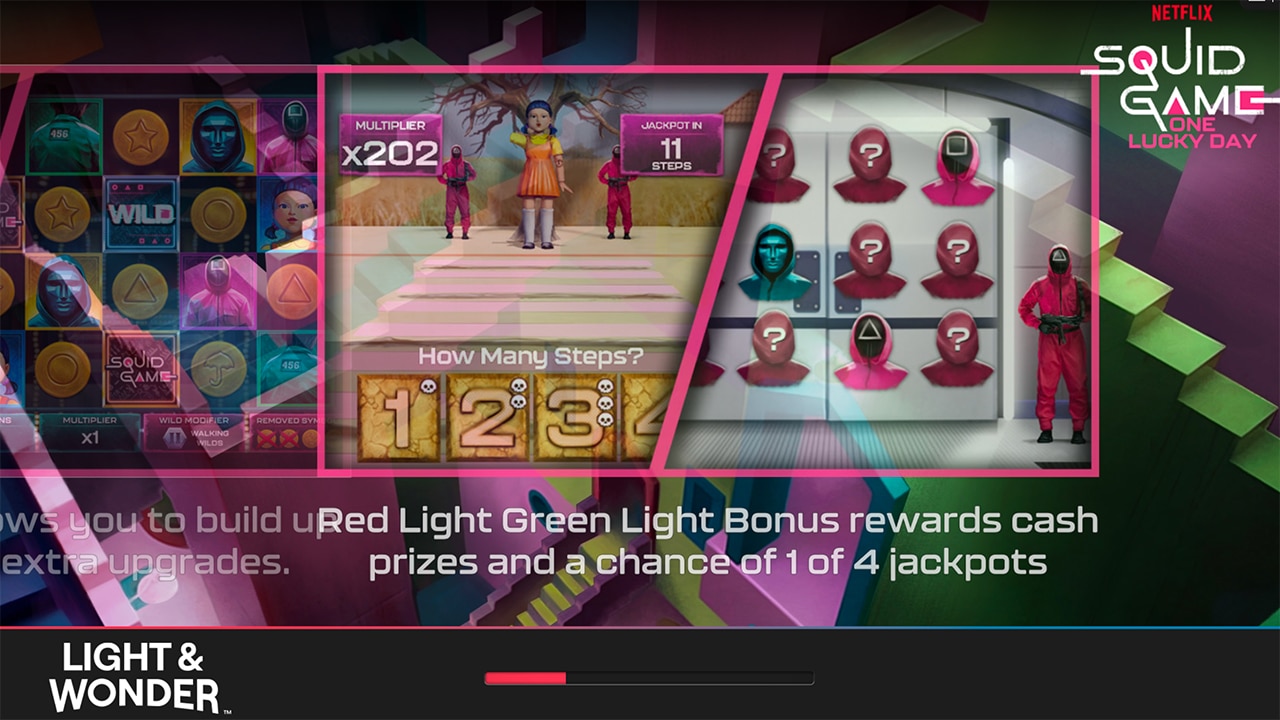 Squid Game – One Lucky Day von Netflix und Light & Wonder Squid Game - One Lucky Day von Netflix und Light & Wonder