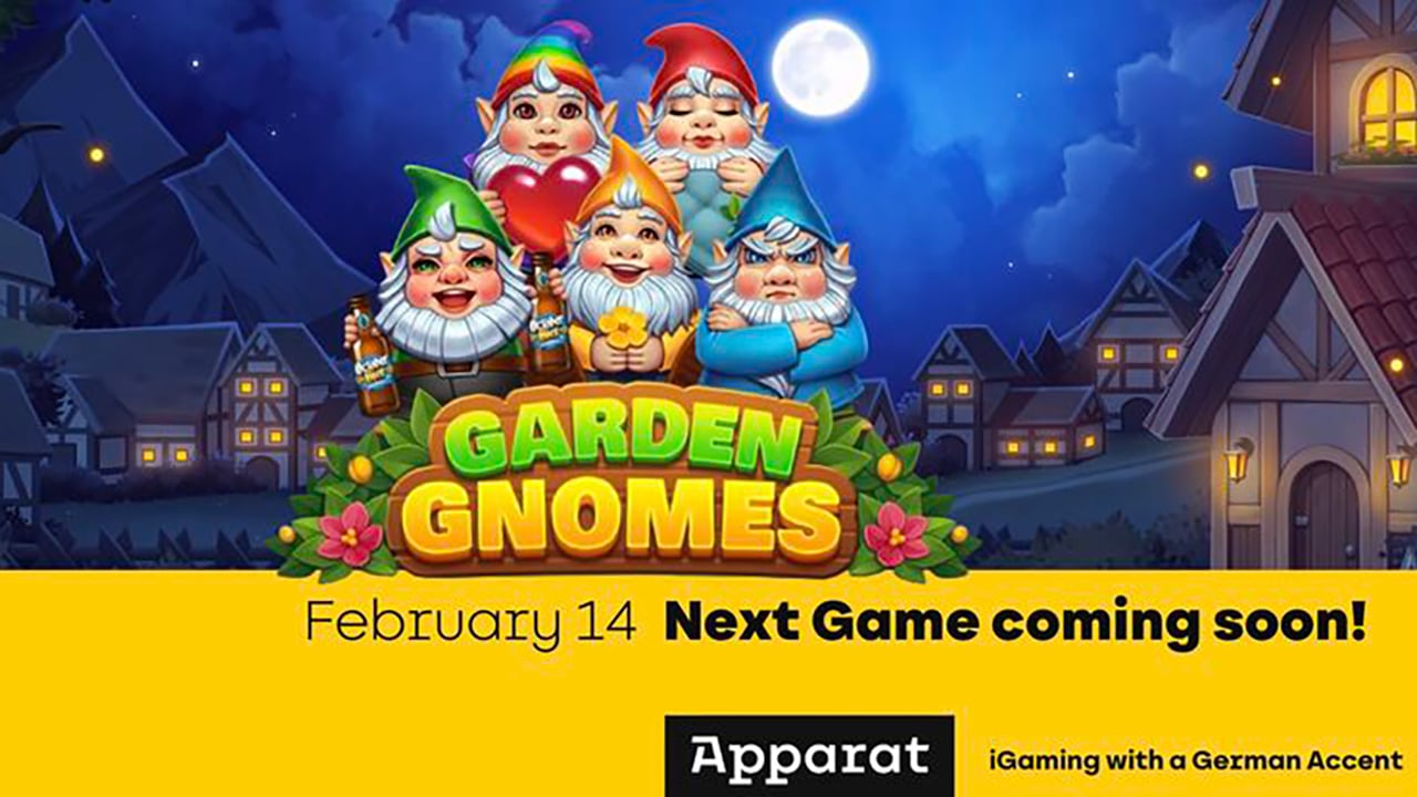 Apparat Gaming Gartenzwerg Garden Gnomes Online-Spielautomat