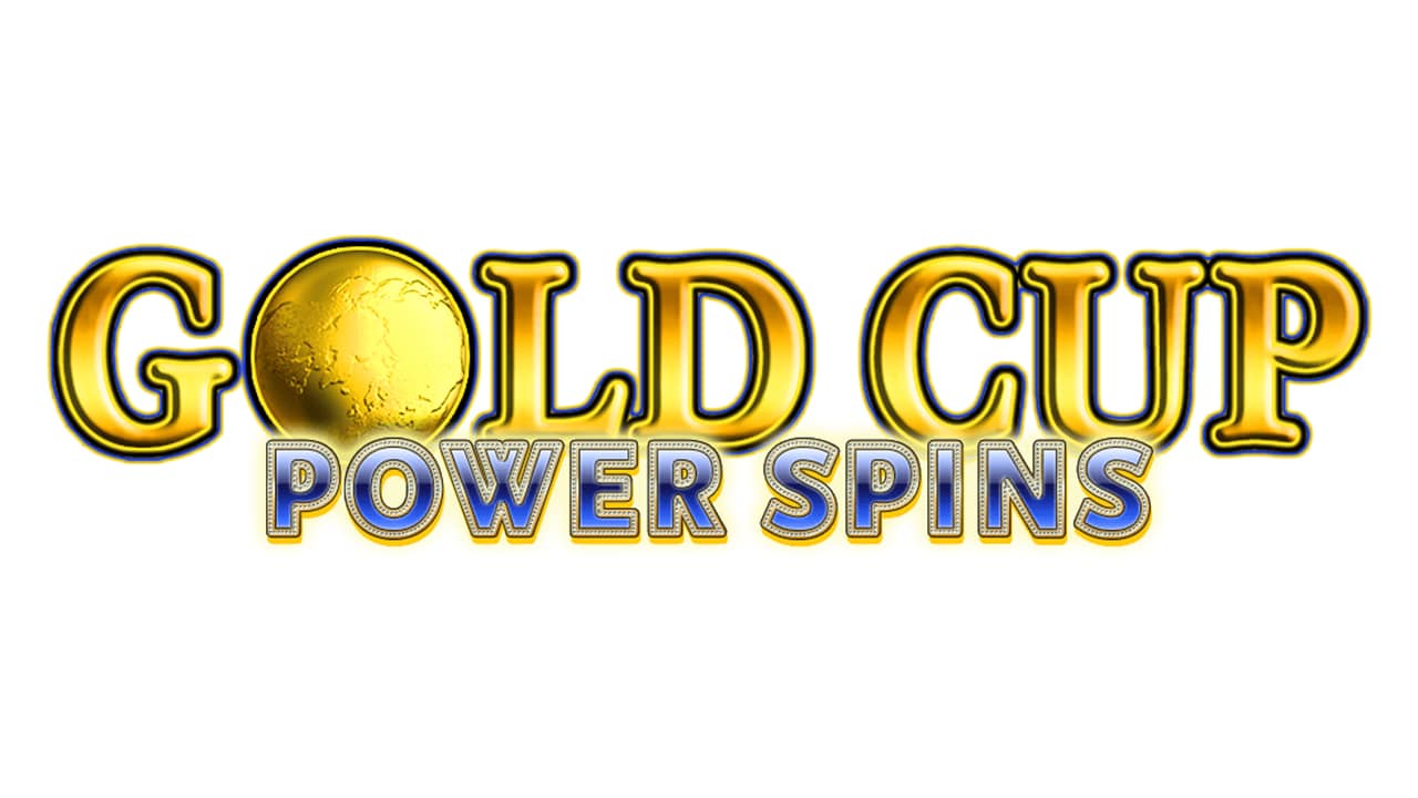 gold cup power spins logo