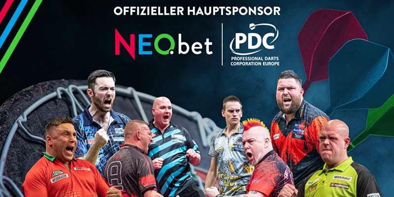 NEO.bet sponsort die PDC European Darts Tour 2024
