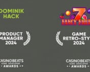 gamomat retro slots game developer award