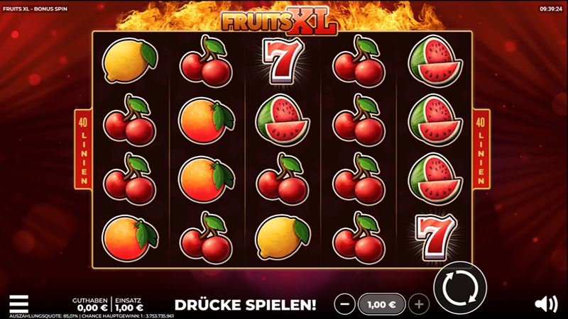 Fruits XL Bonus Spin Slot