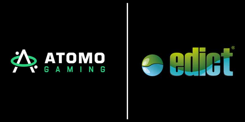 edict egaming und Atomo Gaming sind Partner