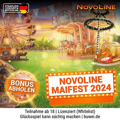 Novoline Festival der Aktionen