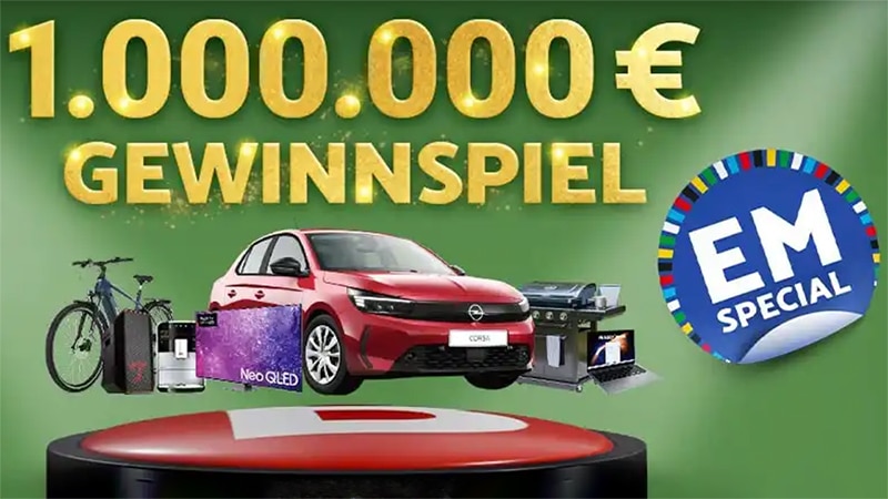 CrazyBuzzer EM-Special mit 1.000.000 € Gewinnspiel!