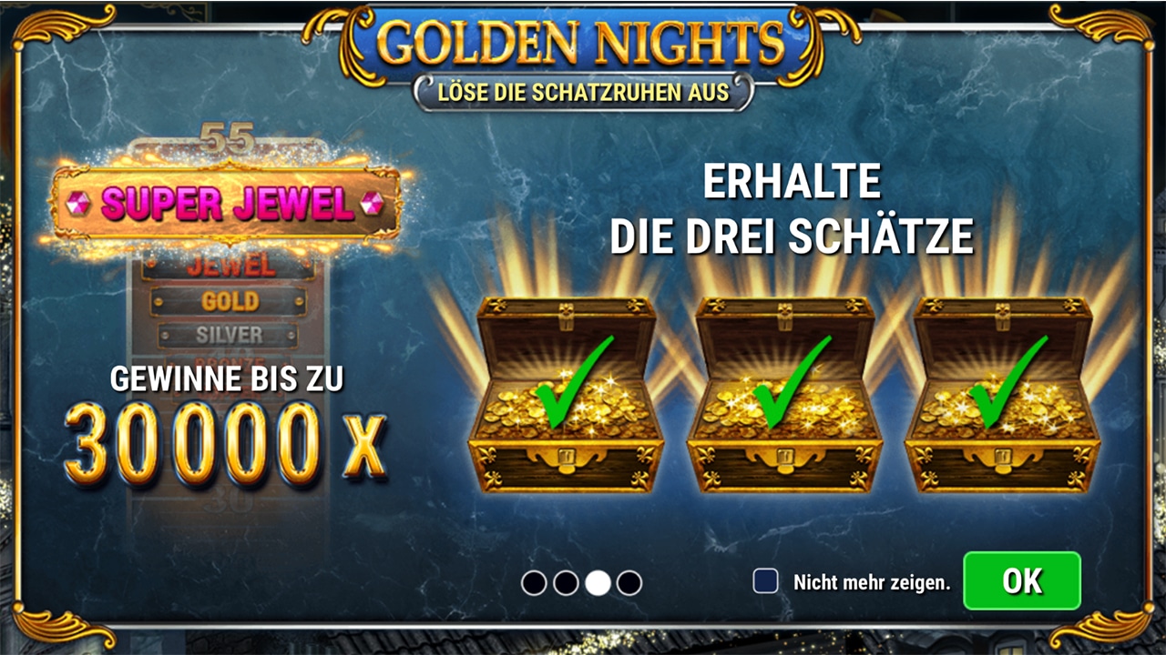 Gamomat Golden Nights Bonus Game