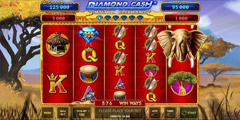 Greentube packt das Diamond Cash Jackpot-Feature aus