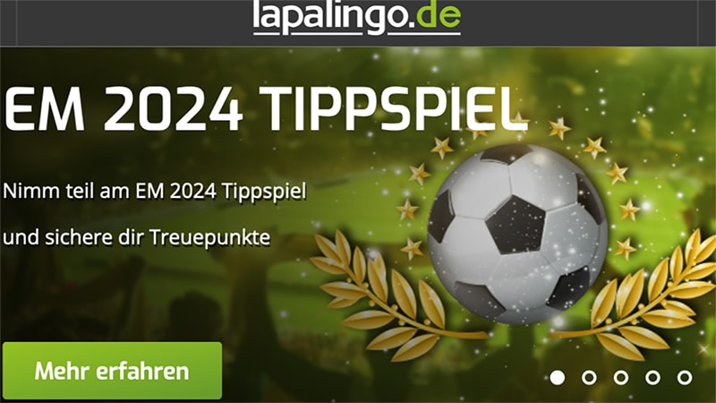 Lapalingo Online Casino EM 2024 Tippspiel!