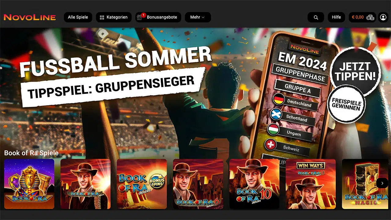 NOVLINE TIPPSPIEL MIT-MACH-WOCHEN Banner